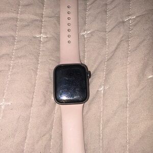 Smartwatch with Pink Band
